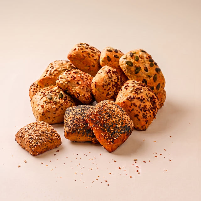 10 Mehrkornbrötchen, Kraftkorntüte